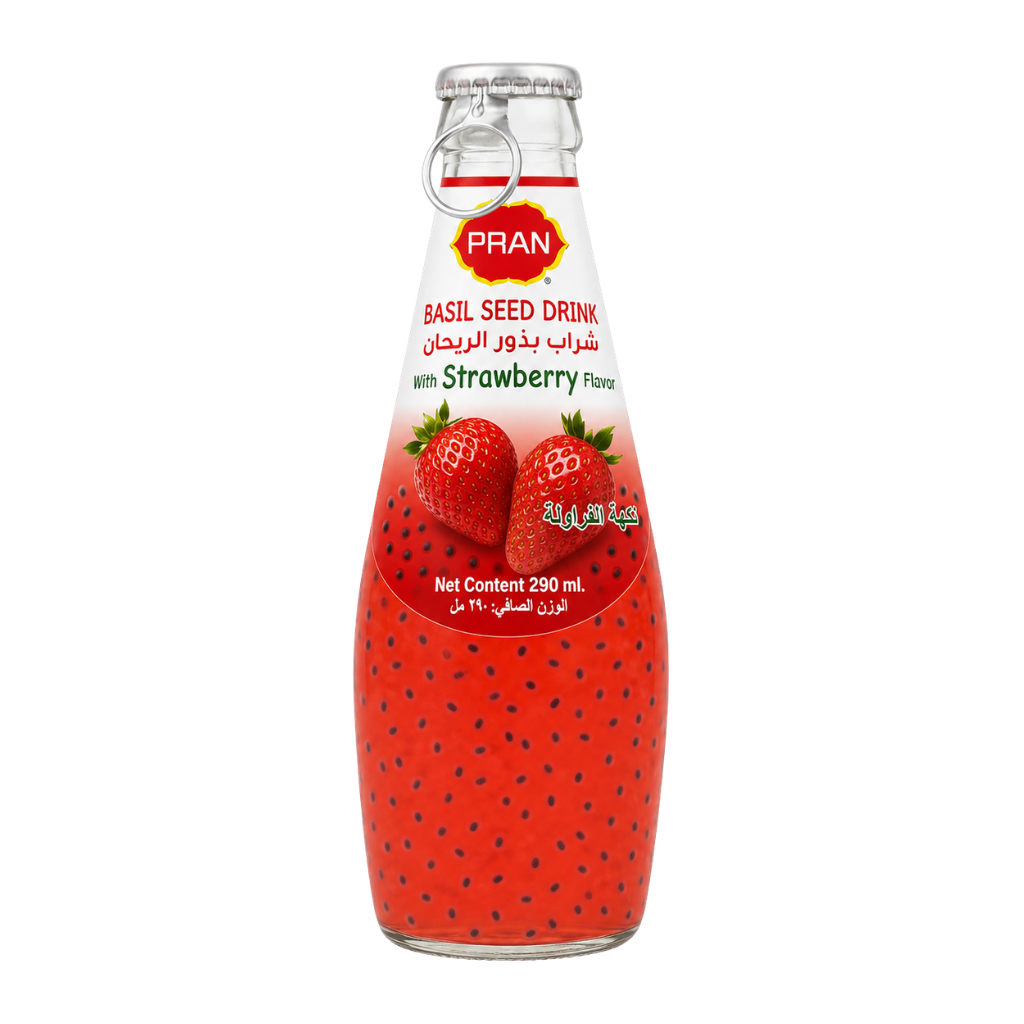 Pran Basil Seeds Strawberry 290 ml buy online USA - 1